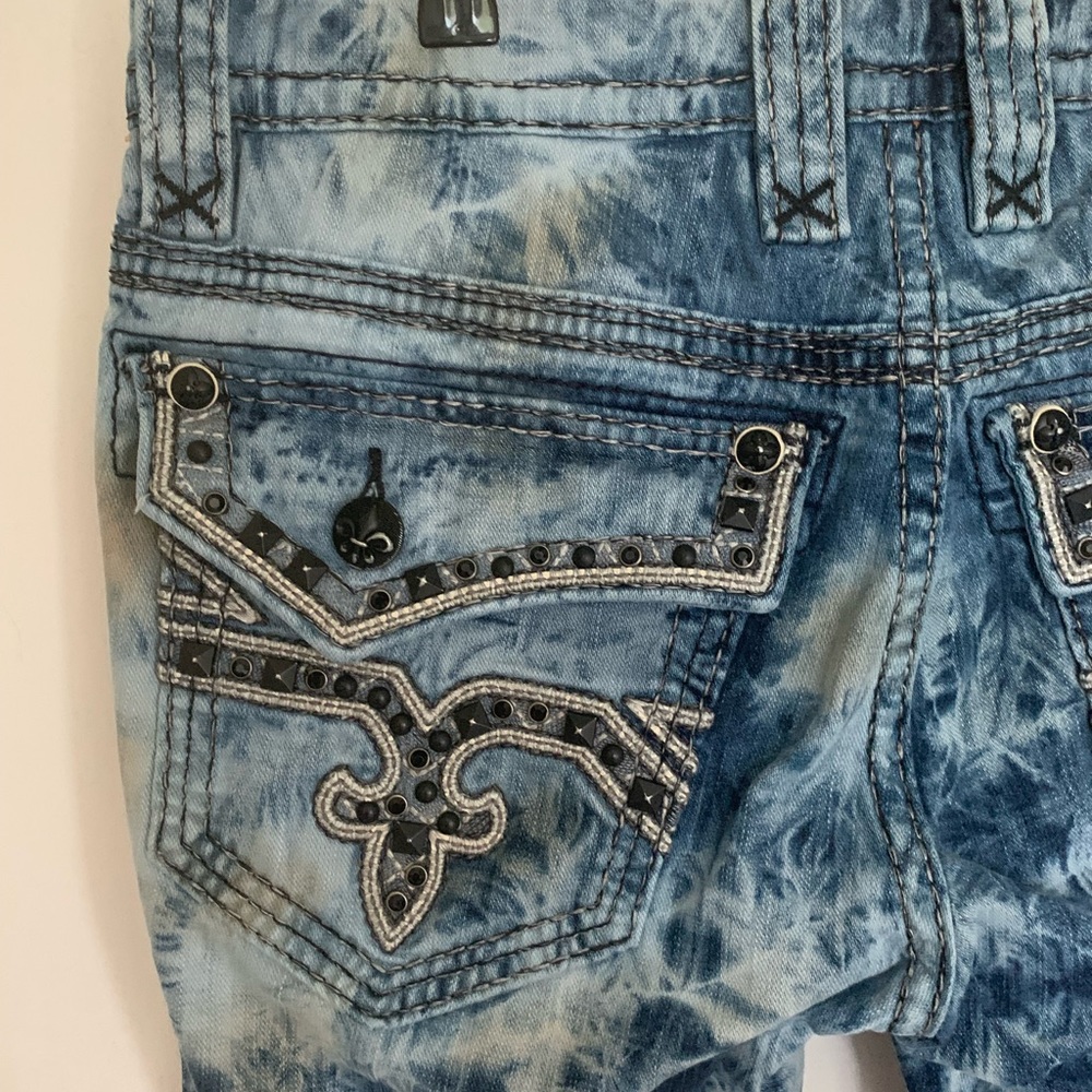 Rock Revival jeans with a 32 waist and 32 inseam